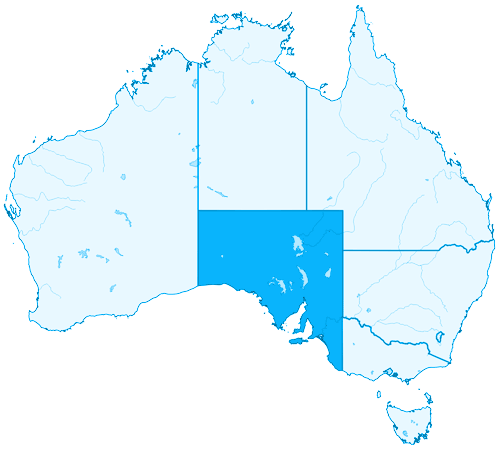 south australia map